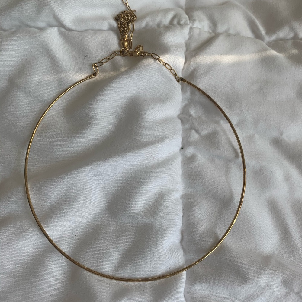 Gold choker